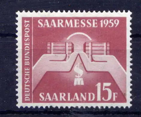 (415) Saarland Nr.447                  **  postfrisch