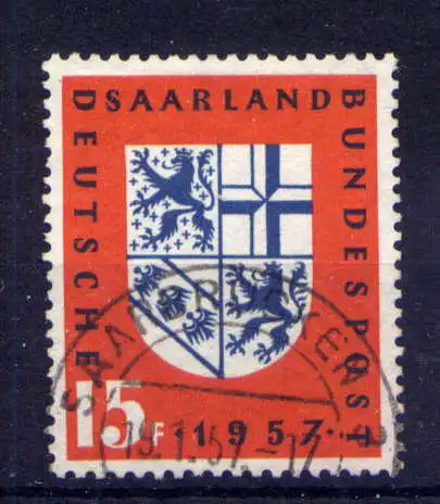(419) Saarland Nr.379                  O  gestempelt