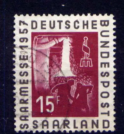(421) Saarland Nr.400                  O  gestempelt