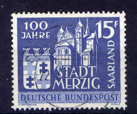 (422) Saarland Nr.401                  O  gestempelt