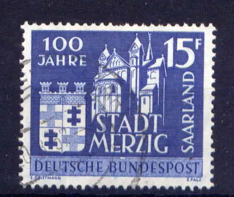 (423) Saarland Nr.401                  O  gestempelt