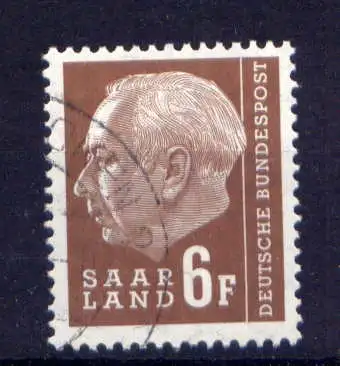 (434) Saarland Nr.412                  O  gestempelt