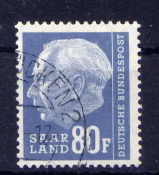 (444) Saarland Nr.424                  O  gestempelt