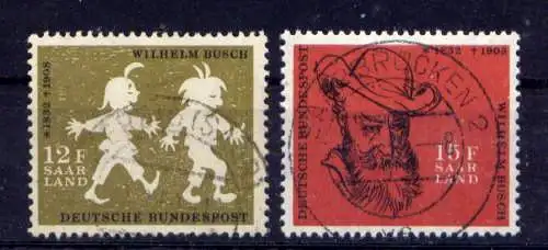 (446) Saarland Nr.429/30                  O  gestempelt