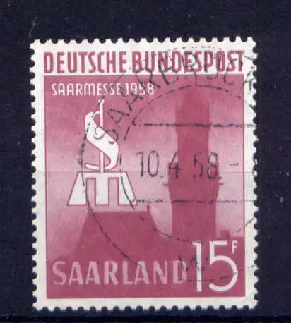 (453) Saarland Nr.435                  O  gestempelt