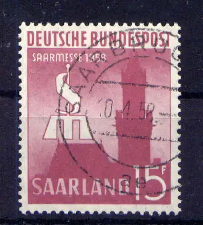 (454) Saarland Nr.435                  O  gestempelt