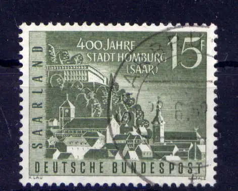 (455) Saarland Nr.436                  O  gestempelt