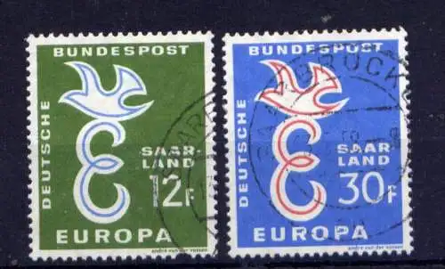 (461) Saarland Nr.439/40                  O  gestempelt