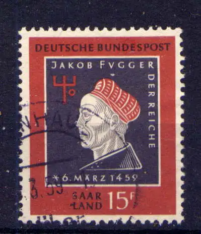 (464) Saarland Nr.445                  O  gestempelt