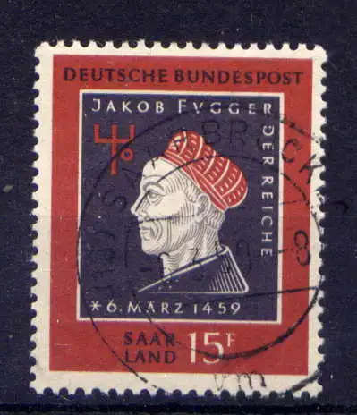 (465) Saarland Nr.445                  O  gestempelt