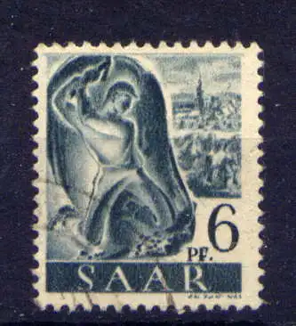 (473) Saarland Nr.208                  O  gestempelt