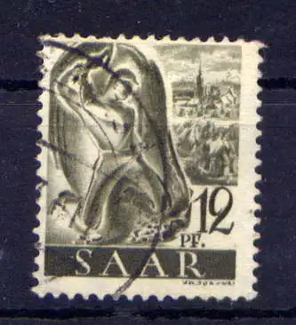 (477) Saarland Nr.211 X                  O  gestempelt