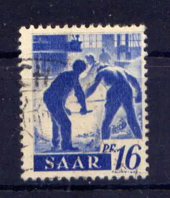 (478) Saarland Nr.213                  O  gestempelt