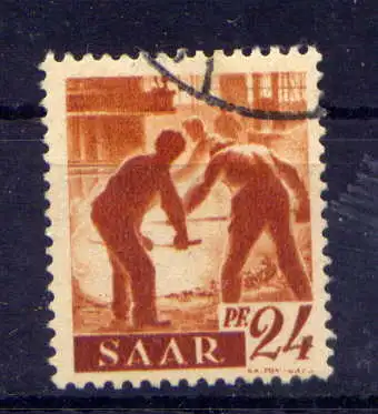 (480) Saarland Nr.215                  O  gestempelt