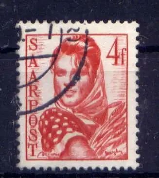 (487) Saarland Nr.244                  O  gestempelt