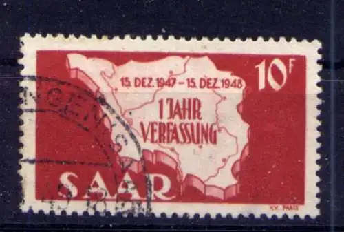 (505) Saarland Nr.260                  O  gestempelt