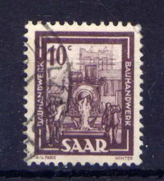 (509) Saarland Nr.272                  O  gestempelt