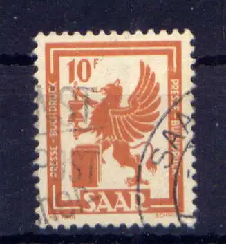 (522) Saarland Nr.279                  O  gestempelt