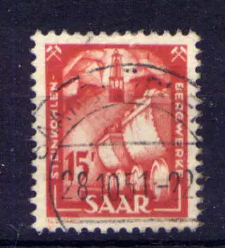 (526) Saarland Nr.281                  O  gestempelt
