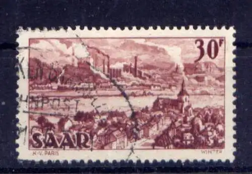 (534) Saarland Nr.285                  O  gestempelt