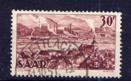 (535) Saarland Nr.285                  O  gestempelt