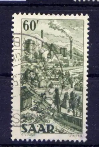 (538) Saarland Nr.287                  O  gestempelt