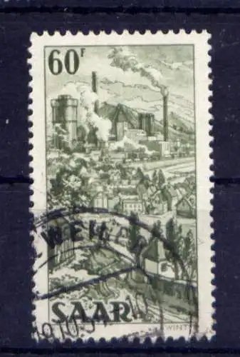(539) Saarland Nr.286                  O  gestempelt
