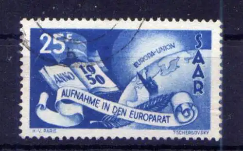 (545) Saarland Nr.297                  O  gestempelt