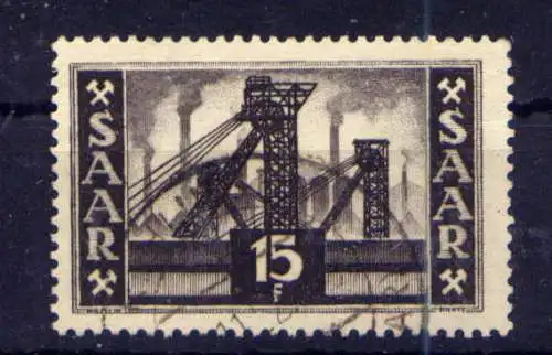 (558) Saarland Nr.327                  O  gestempelt