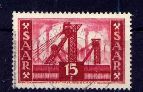 (560) Saarland Nr.329                  O  gestempelt