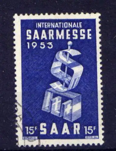 (562) Saarland Nr.341                  O  gestempelt