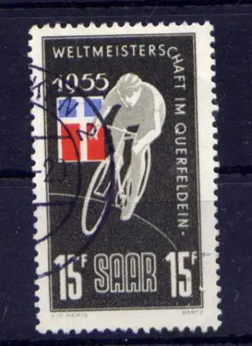 (566) Saarland Nr.357                  O  gestempelt