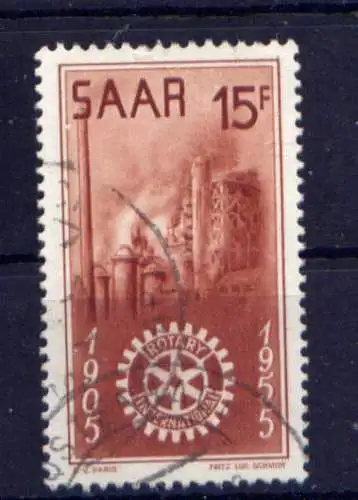 (567) Saarland Nr.358                  O  gestempelt
