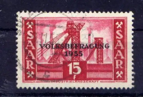 (573) Saarland Nr.362                  O  gestempelt 