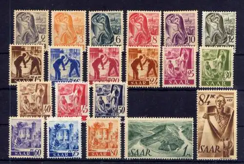 (597) Saarland Nr.206/25                  **  postfrisch