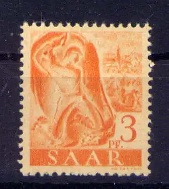 (601) Saarland Nr.207                  *  ungebraucht