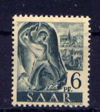 (604) Saarland Nr.208                  *  ungebraucht