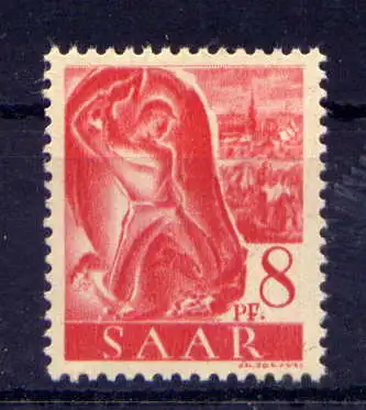 (605) Saarland Nr.209                  **  postfrisch