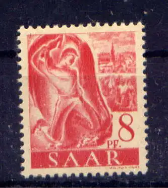 (606) Saarland Nr.209                  *  ungebraucht