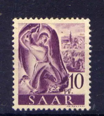 (608) Saarland Nr.210                  **  postfrisch