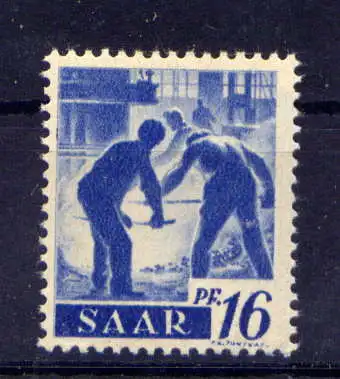 (614) Saarland Nr.213                  **  postfrisch