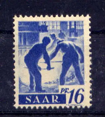 (615) Saarland Nr.213                  **  postfrisch