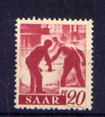 (616) Saarland Nr.214                  **  postfrisch