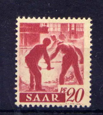 (617) Saarland Nr.214                  **  postfrisch