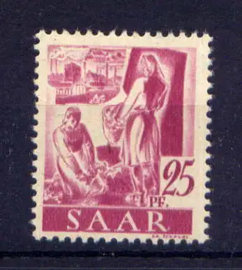 (618) Saarland Nr.216                  **  postfrisch