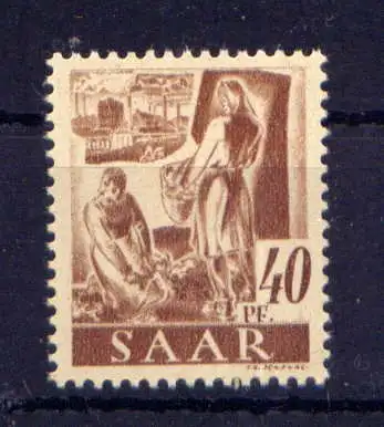 (621) Saarland Nr.218                  **  postfrisch