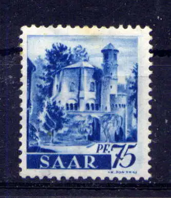 (631) Saarland Nr.222 Y                  **  postfrisch