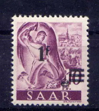 (639) Saarland Nr.228                  **  postfrisch