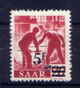 (645) Saarland Nr.232                  **  postfrisch