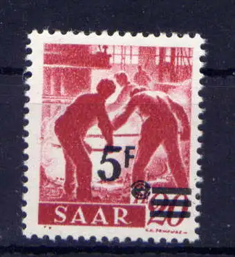 (646) Saarland Nr.232                  **  postfrisch